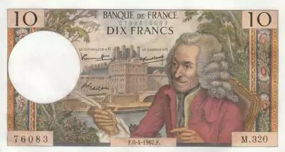 Frankreich 10 Francs - Berlioz - 02-06-1977 - Serial M.320