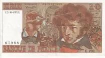 Frankreich 10 Francs - Berlioz - 02-10-1975 - Serial C.231 - XF - P.150