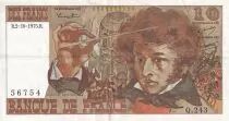 Frankreich 10 Francs - Berlioz - 02-10-1975 - Serial Q.243 - VF - P.150
