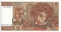 Frankreich 10 Francs - Berlioz - 03-03-1977 - Serial F.296 - P.150