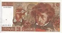 Frankreich 10 Francs - Berlioz - 03-10-1974 - Serial V.87 - F.63.07a