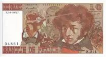 Frankreich 10 Francs - Berlioz - 07-08-1975 - Serial K.214 - P.150