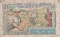 Frankreich 10 Francs - Head of woman - 1947 -  F - P.7