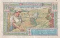 Frankreich 10 Francs - Head of woman - 1947 - P.7