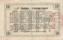 Frankreich 10 Francs - Laon - Regional Coupon - 16-06-1916 - Serial 1