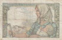 Frankreich 10 Francs - Miner - 09-09-1943 - Series C.57