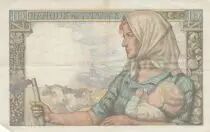 Frankreich 10 Francs - Miner - 26-11-1942 - Serial W.26