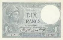 Frankreich 10 Francs - Minerva -  17-12-1936 - Serial S.67730