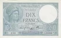 Frankreich 10 Francs - Minerva - 02-01-1941 - Serial Y.82932