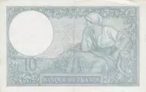 Frankreich 10 Francs - Minerva - 02-01-1941 - Serial Y.82932