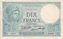 Frankreich 10 Francs - Minerva - 04-02-1932 - Serial Y.62850 - XF - P.73