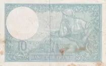 Frankreich 10 Francs - Minerva - 04-12-1941 - Serial C.84921 - P.73