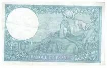Frankreich 10 Francs - Minerva - 05.11.1939 - S&eacute;rie U.76003 - Fay.07.14