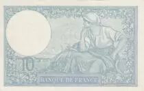 Frankreich 10 Francs - Minerva - 06-07-1939 - Serial F.70377