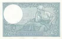 Frankreich 10 Francs - Minerva - 07-09-1939 - Serial N.71478 - P.73