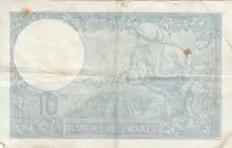Frankreich 10 Francs - Minerva - 07-09-1939 - Serial N.71478 - P.73