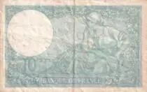 Frankreich 10 Francs - Minerva - 09-01-1941 - Serial L.83708 - P.73