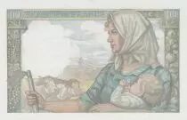 Frankreich 10 Francs - Minor - 09-09-1943 - Serial T.58