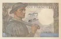 Frankreich 10 Francs - Minor - 19-12-1946 - Serial R.121