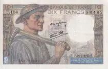 Frankreich 10 Francs - Minor - 26-04-1945 - Serial F.104 -  P.99