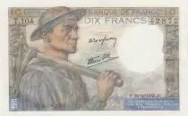 Frankreich 10 Francs - Minor - 26-04-1945 - Serial T.104