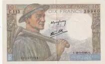 Frankreich 10 Francs - Minor - 26-09-1946 - Serial C.113 -  P.99