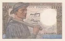 Frankreich 10 Francs - Minor - 30-10-1947 - Serial H.148 - P.99