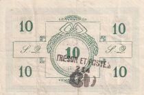 Frankreich 10 Francs - Ville - Saint-Quentin - 06-03-1916 - S&eacute;rie F