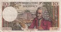 Frankreich 10 Francs - Voltaire - 02-12-1965 - Serial O.208 - P.147