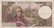 Frankreich 10 Francs - Voltaire - 02-12-1965 - Serial O.208 - P.147
