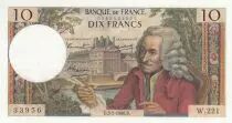 Frankreich 10 Francs - Voltaire - 03-02-1966 - Serial W.221