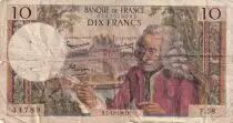 Frankreich 10 Francs - Voltaire - 05-12-1963 - Serial F.58