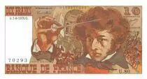 Frankreich 10 Francs Berlioz - 01-08-1974 Serial U.80 - AU