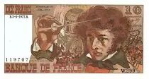 Frankreich 10 Francs Berlioz - 02.06.1977 - Serial W.299 - Fay.63.22