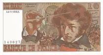 Frankreich 10 Francs Berlioz - 04-03-1976 Serial W.287 - UNC