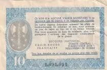 Frankreich 10 Francs Bon de Solidarit&eacute; - 1941-1942 serial 1.091.011 - WWII