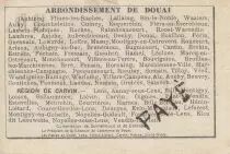 Frankreich 10 Francs Douai City - 1916