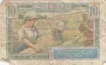 Frankreich 10 Francs French Treasury - 1947 - Serial A