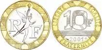 Frankreich 10 Francs G�nie (ann�es vari�es 1988-1992)