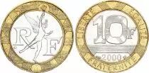 Frankreich 10 Francs G�nie (ann�es vari�es 1988-1992)