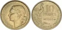 Frankreich 10 Francs Guiraud - 1951
