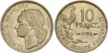 Frankreich 10 Francs Guiraud - 1952