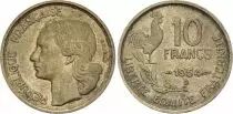 Frankreich 10 Francs Guiraud - 1954 B Beaumont - Le Roger