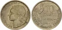 Frankreich 10 Francs Guiraud - 1955