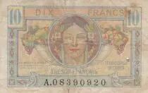 Frankreich 10 Francs Head of woman - 1947