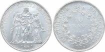 Frankreich 10 Francs Hercules - 1967 Silver