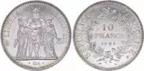 Frankreich 10 Francs Hercules -1968 Silver