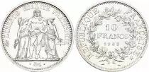 Frankreich 10 Francs Hercules -1968 Silver