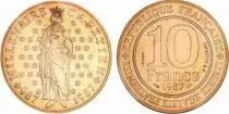 Frankreich 10 Francs Hugo Capet First King of France (987-996) - 1987 - ESSAI