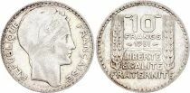 Frankreich 10 Francs Laureate head - 1931 Silver